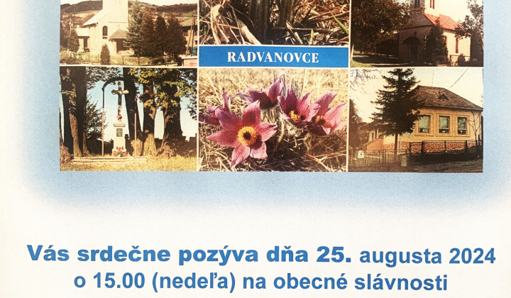1. fotografia fotogalérie Radvanovské slávnosti 1. písomnej zmienky