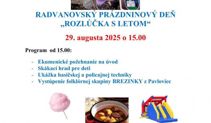 Fotka - Radvanovský prázdninový deň