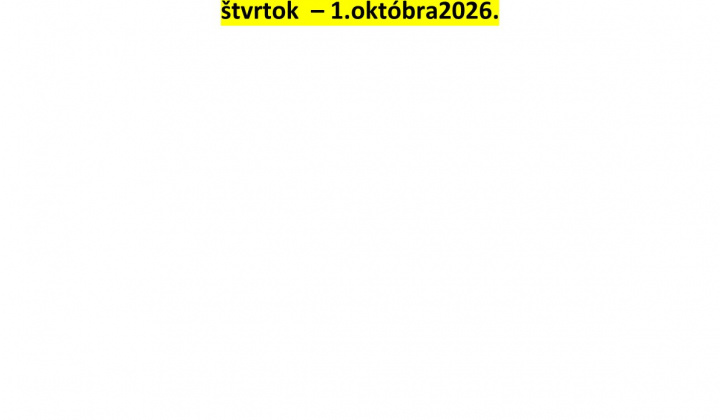 Fotka - Oznam o zmene dátumu vývozu TKO 